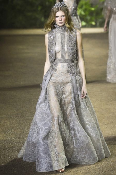 Dress in the floor from Elie Saab spring-summer 2016