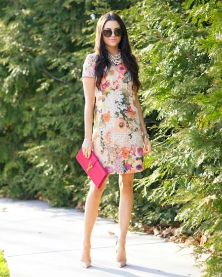 Floral A-Line Dress