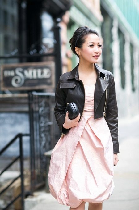 Dress balloon with jacket