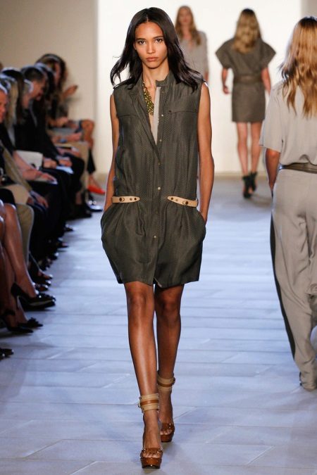 Dress shirt in safari style