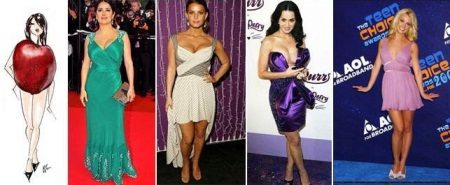 Stars with apple figure