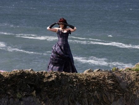 Long dress in a cage for obese women