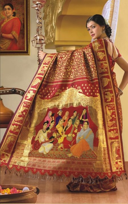 The most expensive sari in the world
