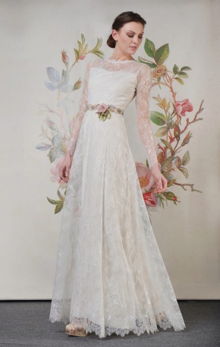 Modest wedding dress