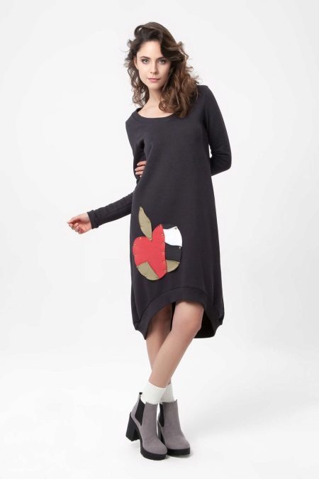 Knitted dress for every day