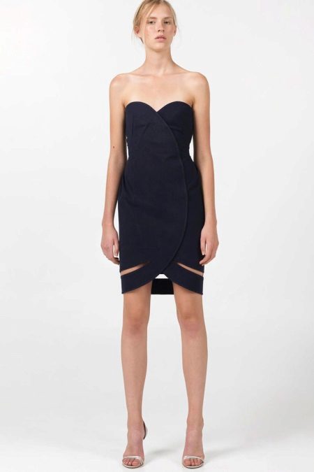 Wrap dress by Angelos Bratis