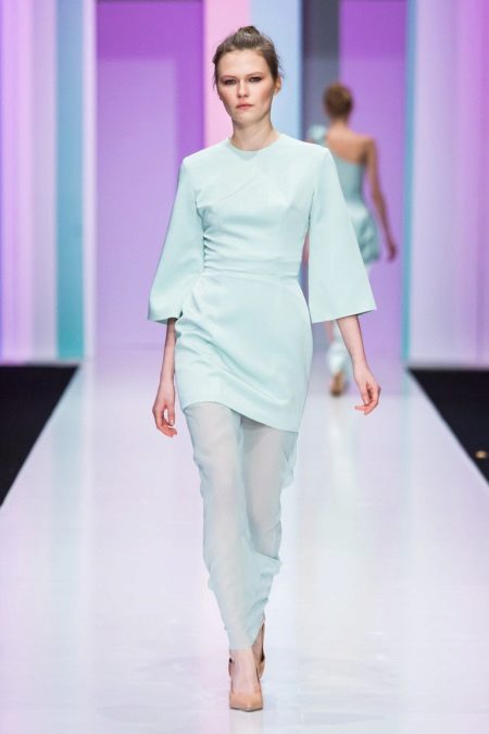 Autumn dress short sleeved kimono