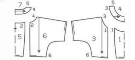 Pattern dress with cap sleeves for full