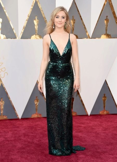 Sirsha Ronan at Calvin Klein Collection