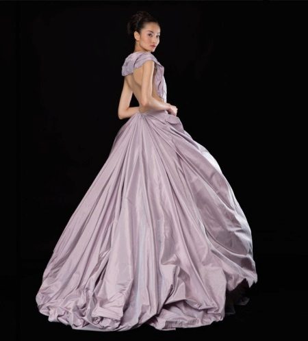 A-Line Backless Dress