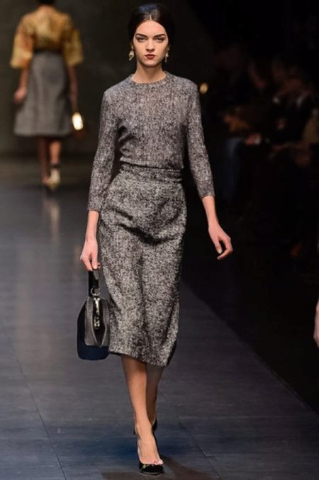 Dress in the 80's office style