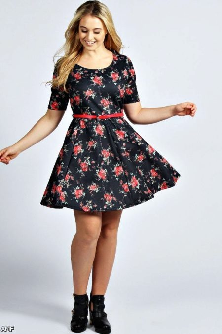 Dress for a fat teen