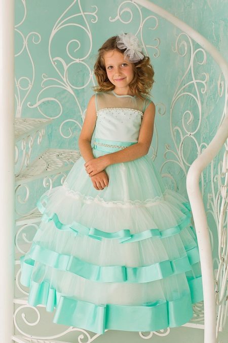 turquoise prom dress 4th grade