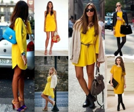 Yellow dress combinations