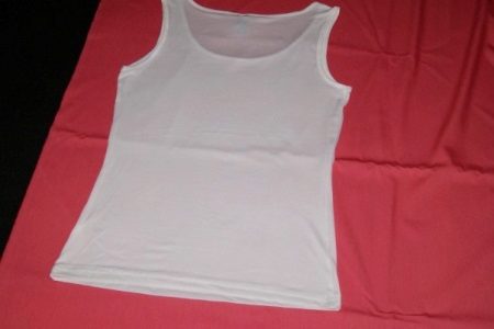 Creating a dress pattern using T-shirts