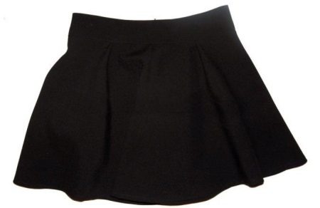 Sewing a half skirt (conical skirt) with a zipper