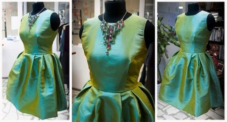 dress from taffeta shanzhan