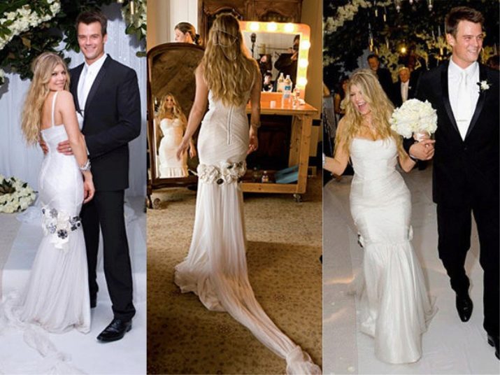 Wedding dress Fergie